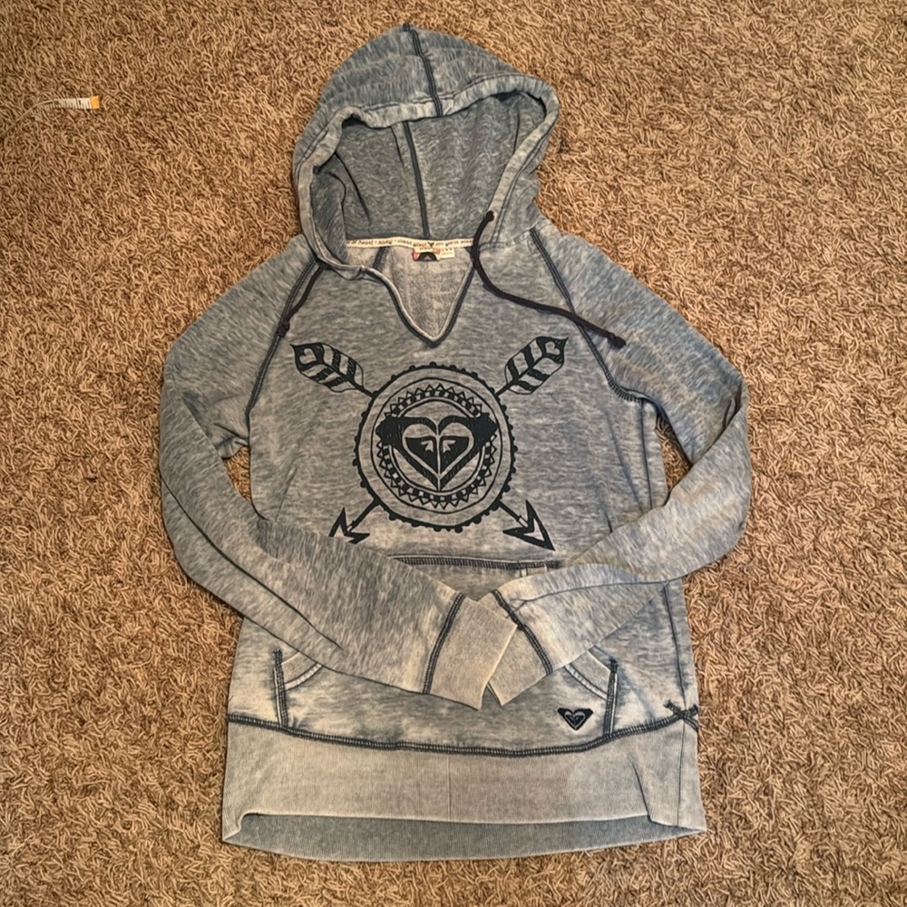 Roxy Blue Lightweight Hoodie